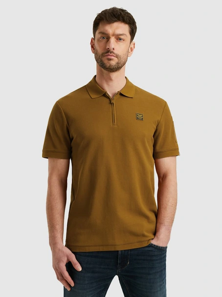 PME Legend Short sleeve polo interlock pique
