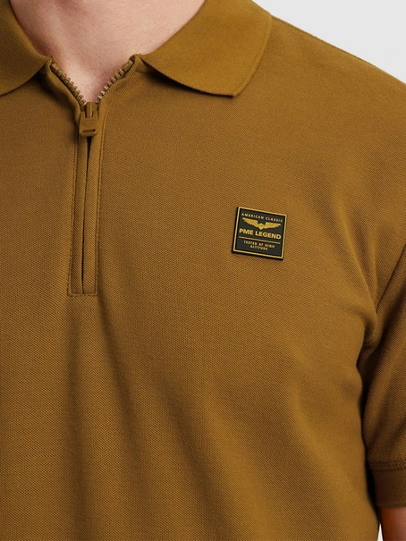PME Legend Short sleeve polo interlock pique