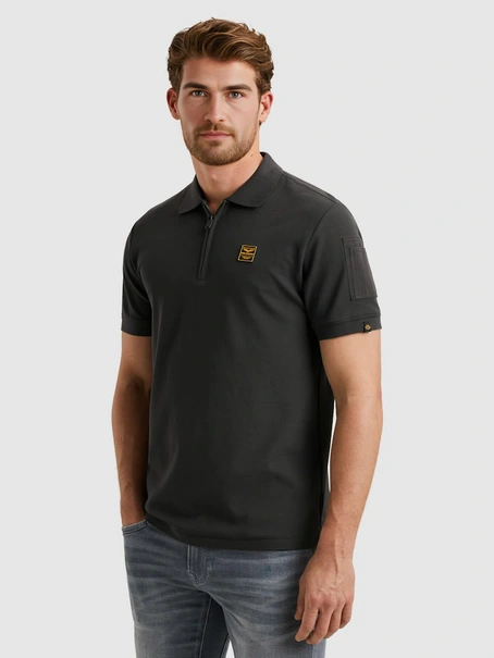 PME Legend Short sleeve polo interlock pique