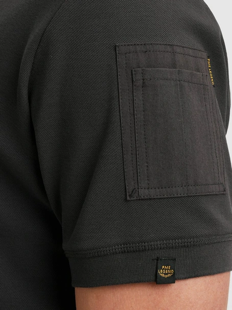 PME Legend Short sleeve polo interlock pique
