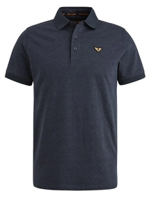 PME Legend Short sleeve polo Jacquard jersey