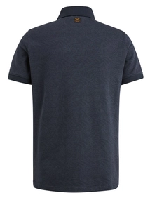 PME Legend Short sleeve polo Jacquard jersey