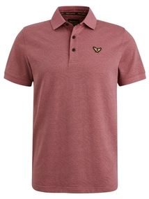 PME Legend Short sleeve polo Jacquard jersey