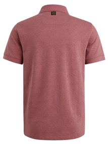 PME Legend Short sleeve polo Jacquard jersey