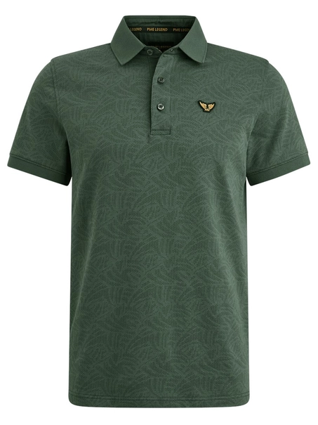 PME Legend Short sleeve polo Jacquard jersey