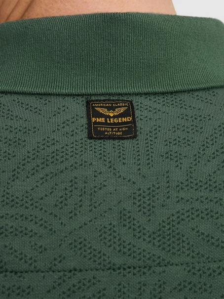 PME Legend Short sleeve polo Jacquard jersey