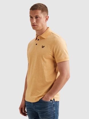 PME Legend Short sleeve polo jersey jacquard