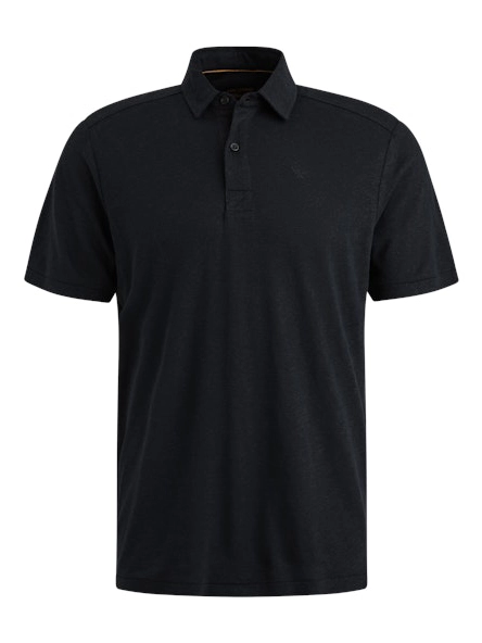 PME Legend Short sleeve polo linen blend