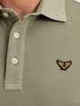 PME Legend Short sleeve polo pique garment dy