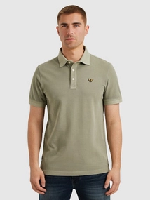 PME Legend Short sleeve polo pique garment dy