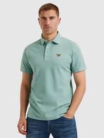 PME Legend Short sleeve polo pique garment dy