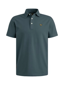 PME Legend Short sleeve polo pique garment dy