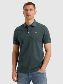 PME Legend Short sleeve polo pique garment dy