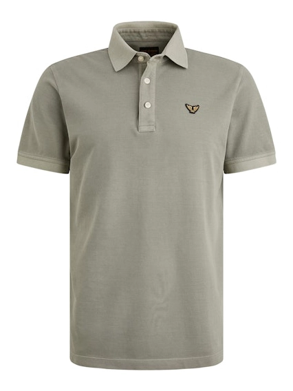PME Legend Short sleeve polo pique garment dy