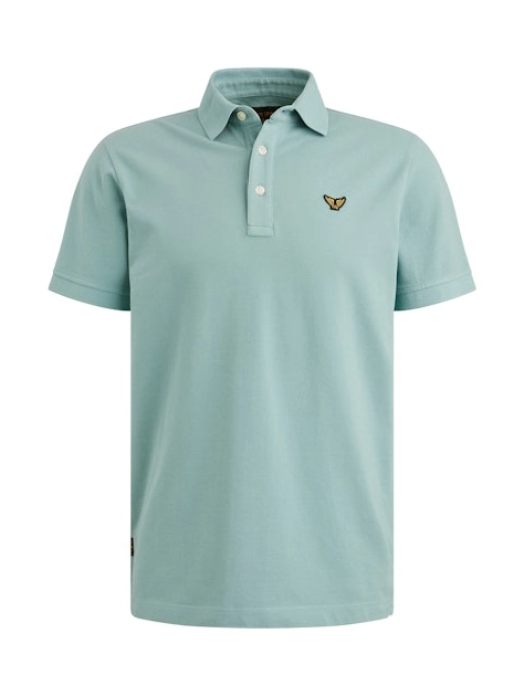 PME Legend Short sleeve polo pique garment dy