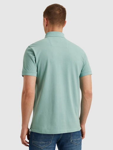 PME Legend Short sleeve polo pique garment dy
