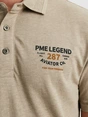 PME Legend Short sleeve polo pique melange