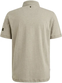 PME Legend Short sleeve polo pique melange