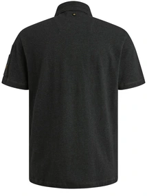 PME Legend Short sleeve polo pique melange