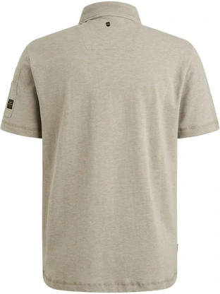 PME Legend Short sleeve polo pique melange