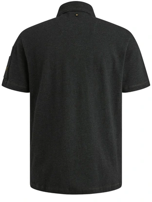PME Legend Short sleeve polo pique melange