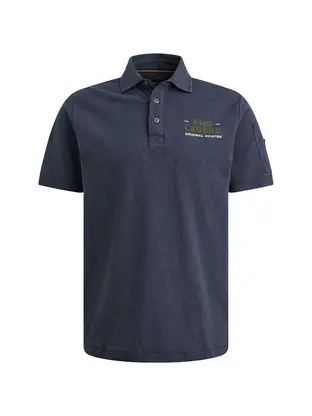 PME Legend Short sleeve polo pique melange