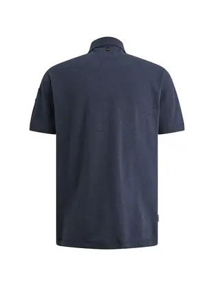 PME Legend Short sleeve polo pique melange