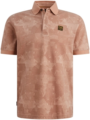 PME Legend Short sleeve polo printed two tone