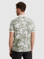 PME Legend Short sleeve polo slub jersey prin