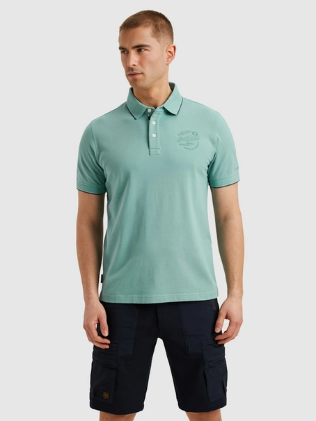 PME Legend Short sleeve polo stretch pique pa