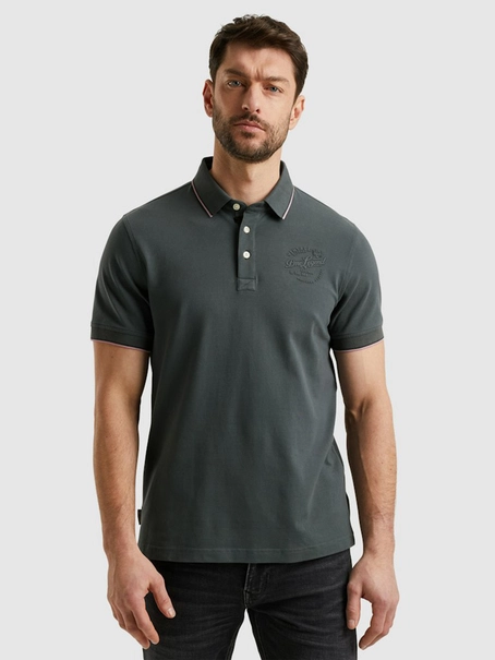 PME Legend Short sleeve polo stretch pique pa