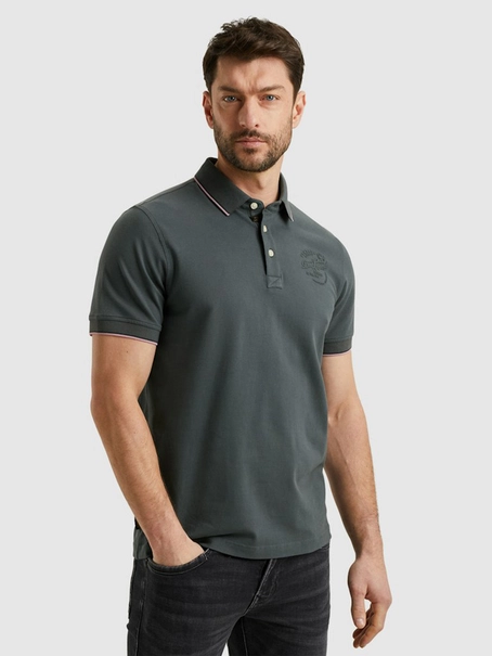 PME Legend Short sleeve polo stretch pique pa