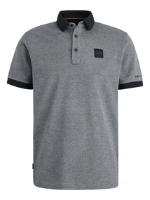 PME Legend Short sleeve polo two tone pique