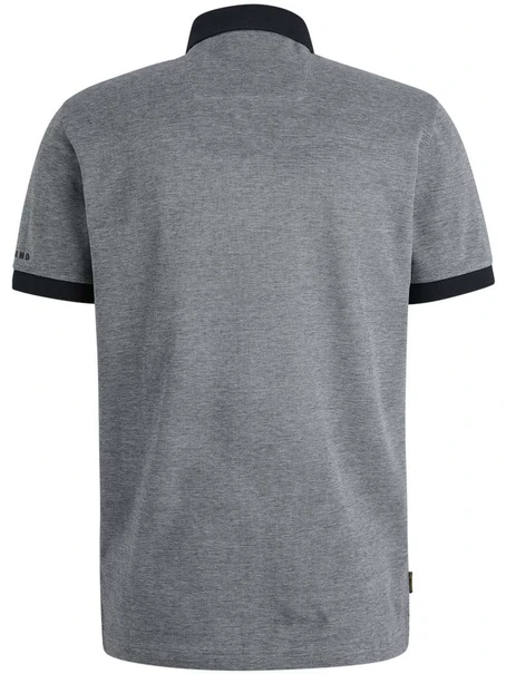 PME Legend Short sleeve polo two tone pique