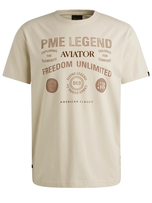 PME Legend Short sleeve r-neck cotton elastan