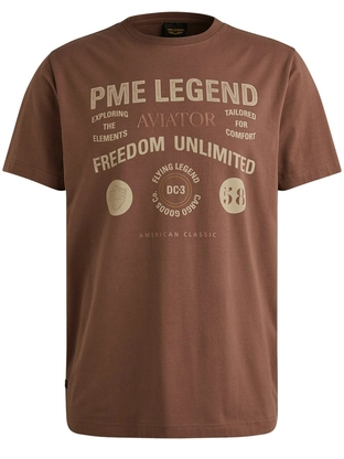 PME Legend Short sleeve r-neck cotton elastan
