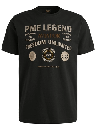 PME Legend Short sleeve r-neck cotton elastan