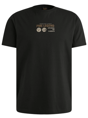 PME Legend Short sleeve r-neck cotton elastan