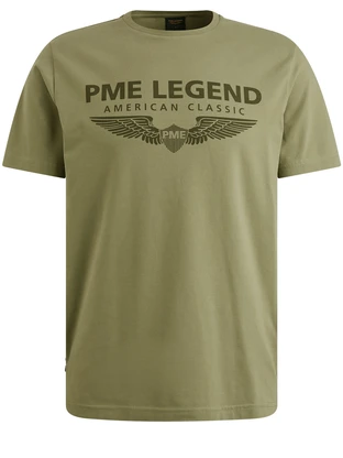 PME Legend Short sleeve r-neck cotton elastan