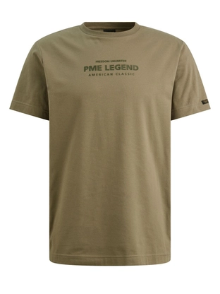 PME Legend Short sleeve r-neck cotton elastan