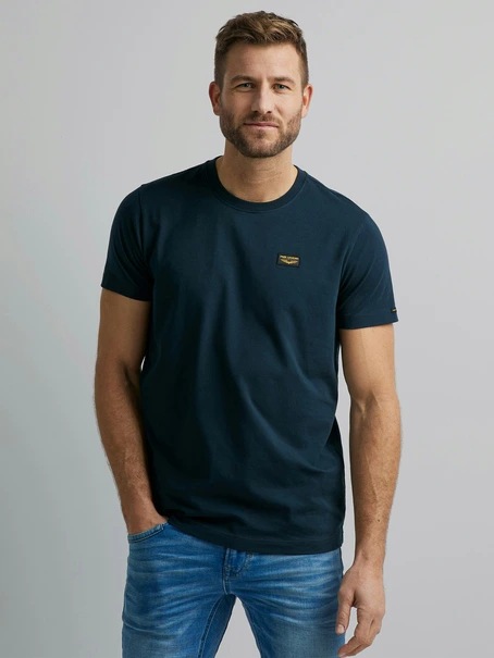 PME Legend Short sleeve r-neck cotton elastan