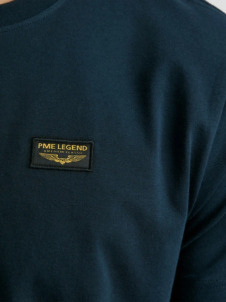 PME Legend Short sleeve r-neck cotton elastan