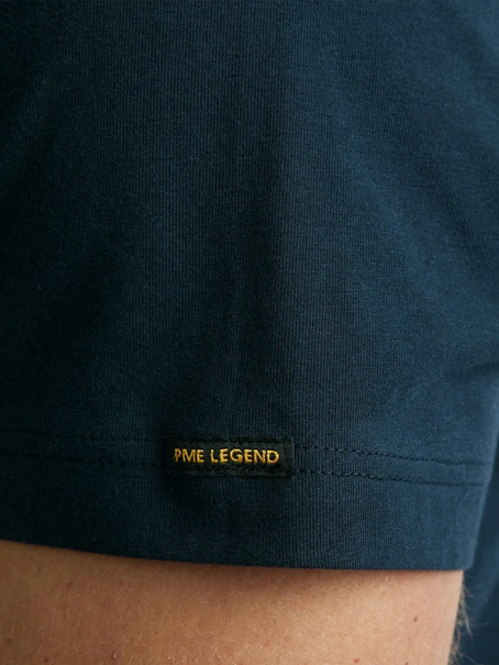 PME Legend Short sleeve r-neck cotton elastan