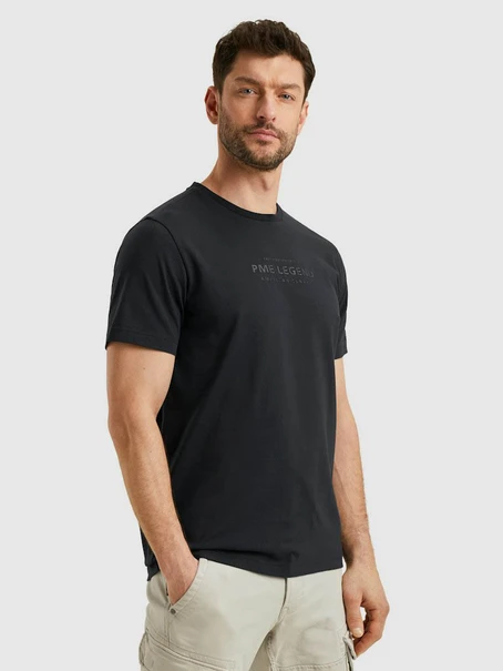 PME Legend Short sleeve r-neck cotton elastan