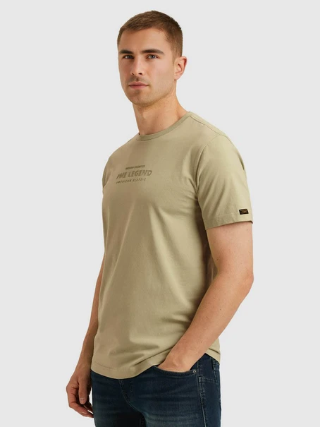 PME Legend Short sleeve r-neck cotton elastan