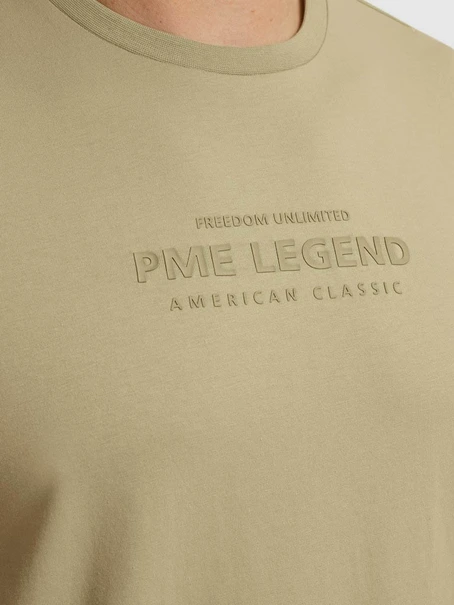 PME Legend Short sleeve r-neck cotton elastan