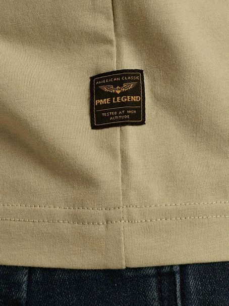 PME Legend Short sleeve r-neck cotton elastan