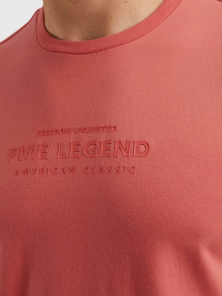 PME Legend Short sleeve r-neck cotton elastan