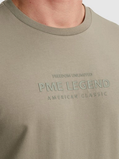 PME Legend Short sleeve r-neck cotton elastan