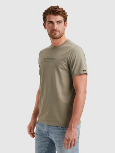 PME Legend Short sleeve r-neck cotton elastan